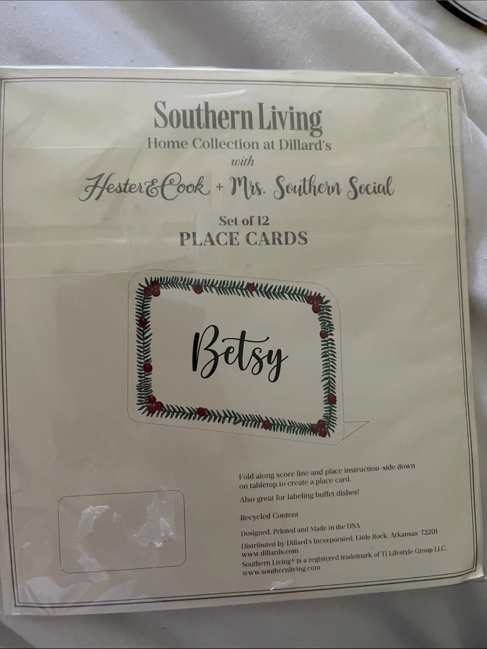 Southern Living set 12